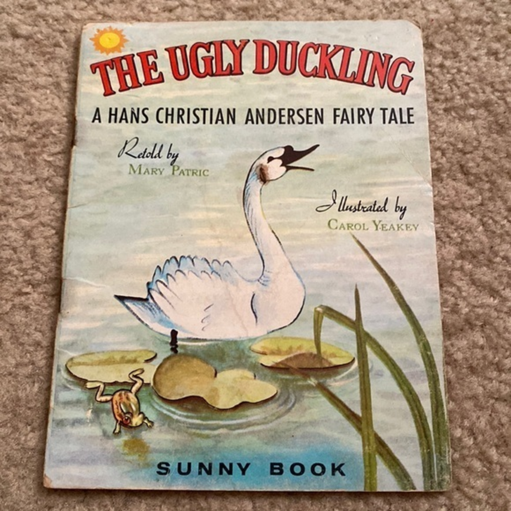 Antique Children’s book The Ugly Duckling Sunny Book